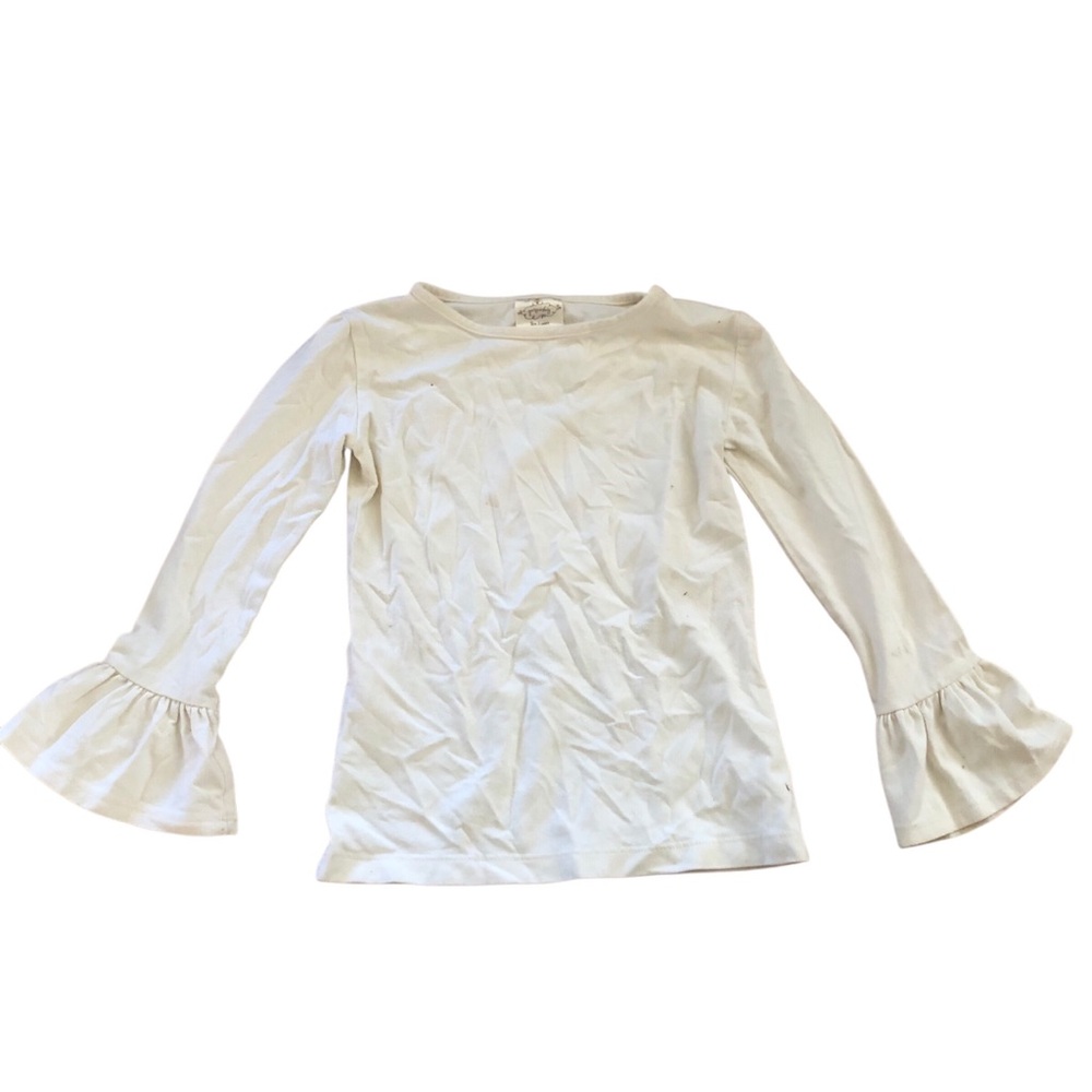 Persnickety White Bell Sleeve Top